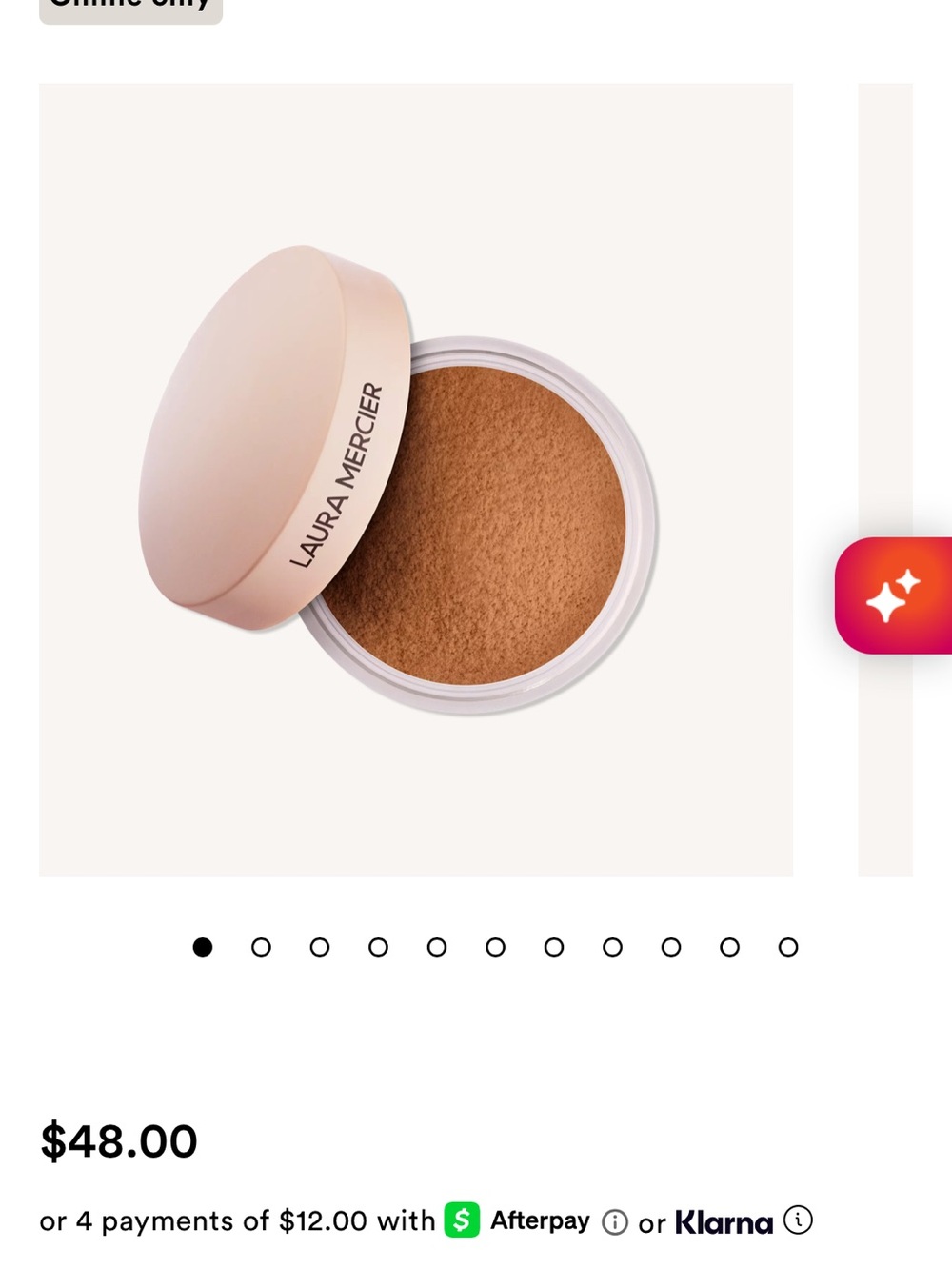 NWT LAURA MERCIER setting powder
